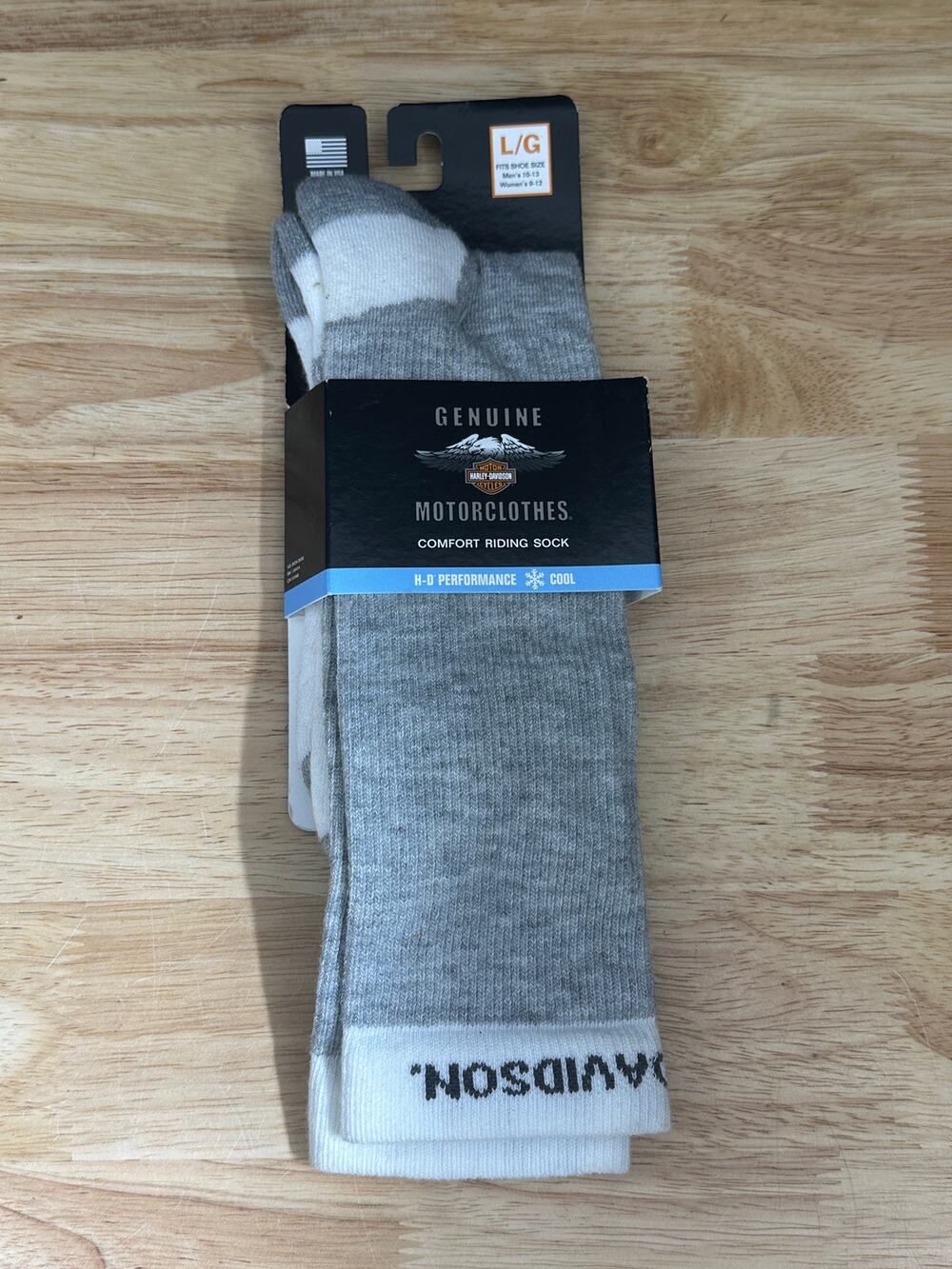 Harley-Davidson Comfort Riding Socks Size Large